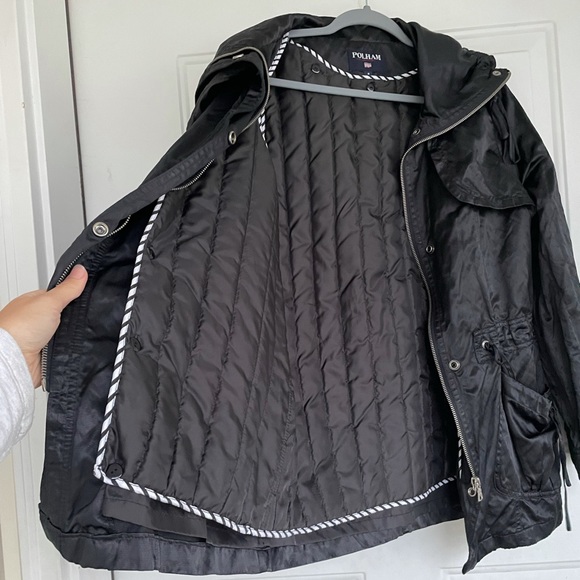 Polham The Justifiable Black Anorak Jacket size M - Picture 7 of 13